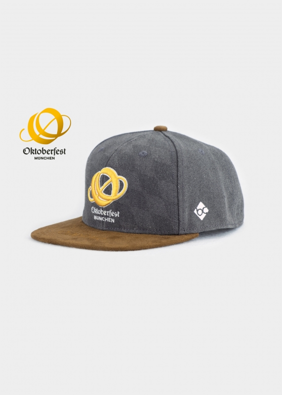 Cap "Oktoberfest München" - dunkelgrau (Snapback)